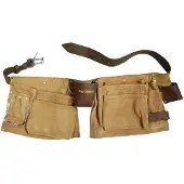 AWTOOLS Redskapsbälte AW30601; 60x22 cm Brun