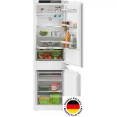 Bosch Serie | 4 KIV86VFE1 - Kylskåp/frys - bottenfrysskåp - inbyggd - fördjupning - bredd: 56 cm - djup: 55 cm - höjd: 177.5 cm - 267 liter - Klass E