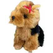 Usorteret Yorkshire terrier hund 19 cm 32072