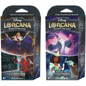 Ravensburger Disney Lorcana: Rise of The Floodborn TCG Starter Deck Amber & Sapphire