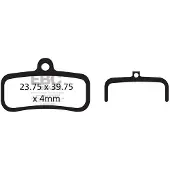 EBC Cfa493r Shimano Saint Br640/821 Skivbromsbelägg