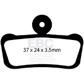 EBC Cfa633hh Avid X0 Trail/guide/level Skivbromsbelägg