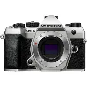 OM SYSTEM OM-5 Mark II Body Silver