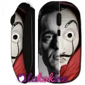 CAPACHEAP Souris sans fil la casa de papel berline dali