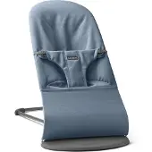 BabyBjörn Bouncer Bliss Vävd Babysitter, Blå