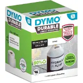 Dymo Etikettrulle 159 x 104 mm Polypropenfilm Vit 200 st Permanent 2112287 Universaletiketter, Adressetiketter