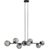 LINDBY Glas pendellampa Isamer , dimbar, Svart, Vardagsrum / matsal, Metall, Modern, Pendellampa