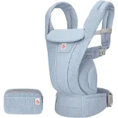 Ergobaby Omni Deluxe bärsele i mesh, Serene Blue