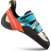 La Sportiva - Klätterskor - Otaki Blue/Flame för Unisex - Storlek 42 - Vit