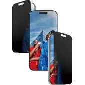 PanzerGlass Privacy Displayskyddsglas med siktskydd Apple iPhone 17, iPhone 16 Pro 1 st Blickskydd från sidan PG93414