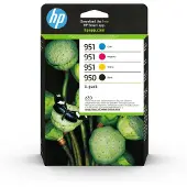 HP 950/951 - bläckpatronpaket, 4 färger