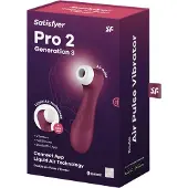 Satisfyer Pro 2 Generation 3 Liquid Air Appstyrd Lufttrycksvibrator - Svart - Svart