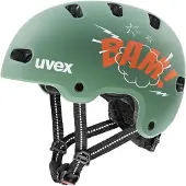 Uvex Kid 4 Style, Cykelhjälm, Junior, Grön/Orange