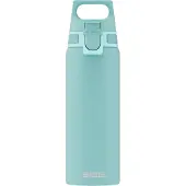 SIGG Shield One Glacier, Daglig användning, 0,75 ml, Fliplock, Rostfritt stål, Turkos, Vuxen