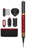 Dyson Airwrap Co-Anda2x Multi-Styler Och Hårfön - Curly+Coily (Red Velvet/Gold)