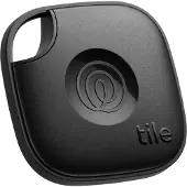 Tile Mate 2024, Universal, Spårningsbricka, Svart, Vattentålig, 106 m, Life360