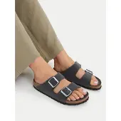 Birkenstock Pantolette 'Arizona Triples' svart