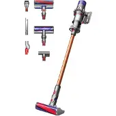Dyson V10 Absolute - Dammsugare - skaft/handhållen (2-i-1) - utan påse - sladdlös - nickel/koppar