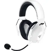 Razer BlackShark V2 PRO - 2023 Edition - headset - fullstorlek - Bluetooth/radiofrekvens 2,4 GHz - trådlös - ljudisolerande - vit