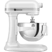 KitchenAid 5KSM55SXXEWH Matberedare 5,2 L HEAVY DUTY (skållyftare) Vit