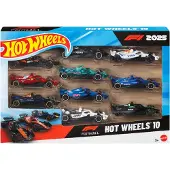 Hot Wheels Race Car Vehicles Toy Pack Bil 10 Enheter