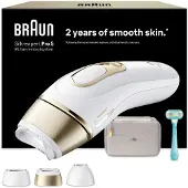 Braun Silk-expert Pro Silk expert Pro 5, Intensivt pulserat ljus (IPL), Vit, Guld, AC, 100 - 240 V, 50/60 hz, 70 mm