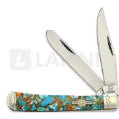 Rough Ryder Trapper Amber Turquoise