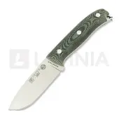 Joker BS9 Ursus överlevnadskniv, Green Canvas Micarta, Firesteel