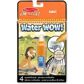 Melissa & Doug Water WOW! Water-Reveal Målarbok Safari Spin Master