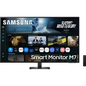 Samsung S43FM702UU - M70F Series - LED-skärm - Smart - 43" - 3840 x 2160 4K UHD (2160p) @ 60 Hz - VA - 300 cd/m² - 3000:1 - HDR10 - 4 ms - 2xHDMI, ...