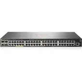 HP HPE Aruba 2930F 48G PoE+ 4SFP+ - Switch - L3 - Administreret - 48 x 10/100/1000 (PoE+) + 4 x 1 Gigabit / 10 Gigabit SFP+ (uplink) - monterbar på stativ - PoE+ (370 W)