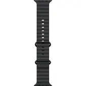 Apple Watch 49 mm svart Ocean-armband, svart titan