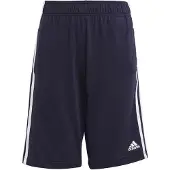 Adidas Shorts - U 3S KN SHO - Blå/Vit - - 10 år (140) - Shorts