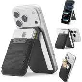 Spigen S314-4 Slim Fold MagSafe-plånbok med kortfack – Svart