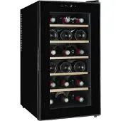 Temptech 18SILENCE vinkyl 18 flaskor hybrid energiklass F svart