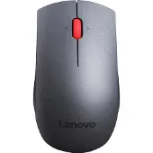 Lenovo Professional WiFi mus Trådlös Laser Grå, Röd 5 Knappar 1600 dpi