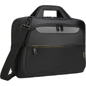 Targus CityGear väskor bärbara datorer 39,6 cm (15.6") budväska Svart