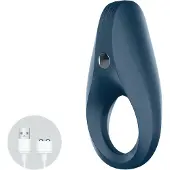 Satisfyer Rocket Ring - vattentät, vibrerande penisring (blå)