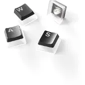 SteelSeries PrismCAPS, Keyboard cap, Thermoplastic polyester (PBT), Black