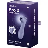 Satisfyer Pro 2 Gen3 - uppladdningsbar luftvibrator för klitoris (lila)
