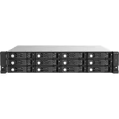 Qnap TL-R1220Sep-RP - Hårddiskarray - 12 fack (SATA-600 / SAS-3) - SAS 12Gb/s (extern) - kan monteras i rack - 2U