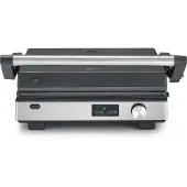 Severin 2380 Klämgrill Svart, Silver