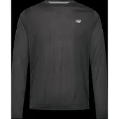 New Balance - Trail running kläder - RC Essential Long Sleeve Black för Unisex - Storlek S - Svart