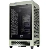 Thermaltake The Tower 200 Mini-Tower Datorchassi Ljusgrön 2 Förinstallerade Fläktar, Sidofönster, Dammfilter