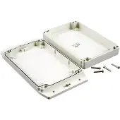 Hammond Electronics 1555CF22GY Universalhölje 120 x 66 x 42 ABS Ljusgrå 1 st