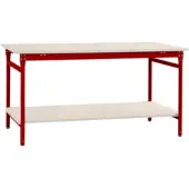 Manuflex BB5207.3003 Arbetsbordmöbel Rubinröd