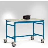 Manuflex LB4066.5007 ESD Arbetsbordmöbel Briljantblå (RAL 5007)