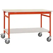Manuflex BB5311.2001 Arbetsbordmöbel Rödorange (RAL 2001)