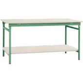 Manuflex BB5201.6011 Arbetsbordmöbel Resedagrön (RAL 6011)