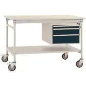 Manuflex BB5361.7016 Arbetsbordmöbel Antracit